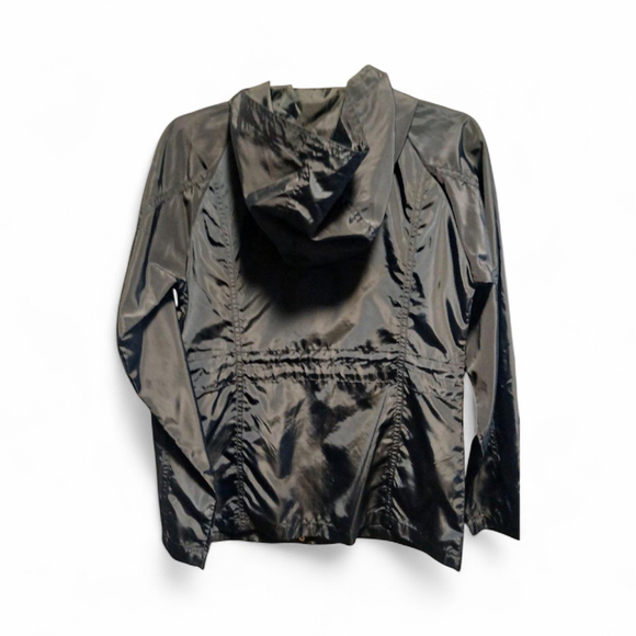 Women's Ci Sono by Journee Collection Quilted Hooded Jacket, Navy Size S (JC64) - Picture 2 of 9